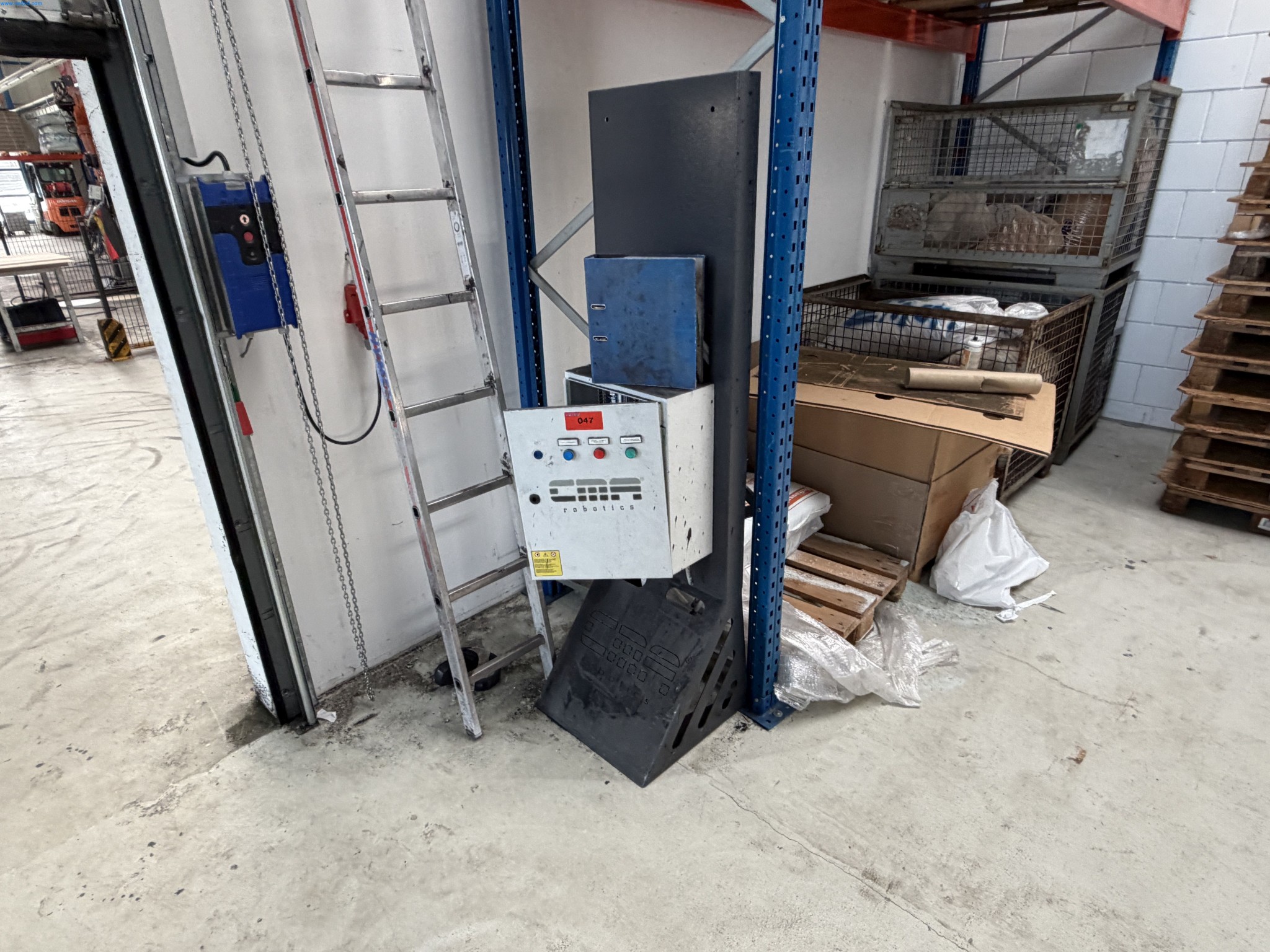 Operating equipment of a technical flocking company-1