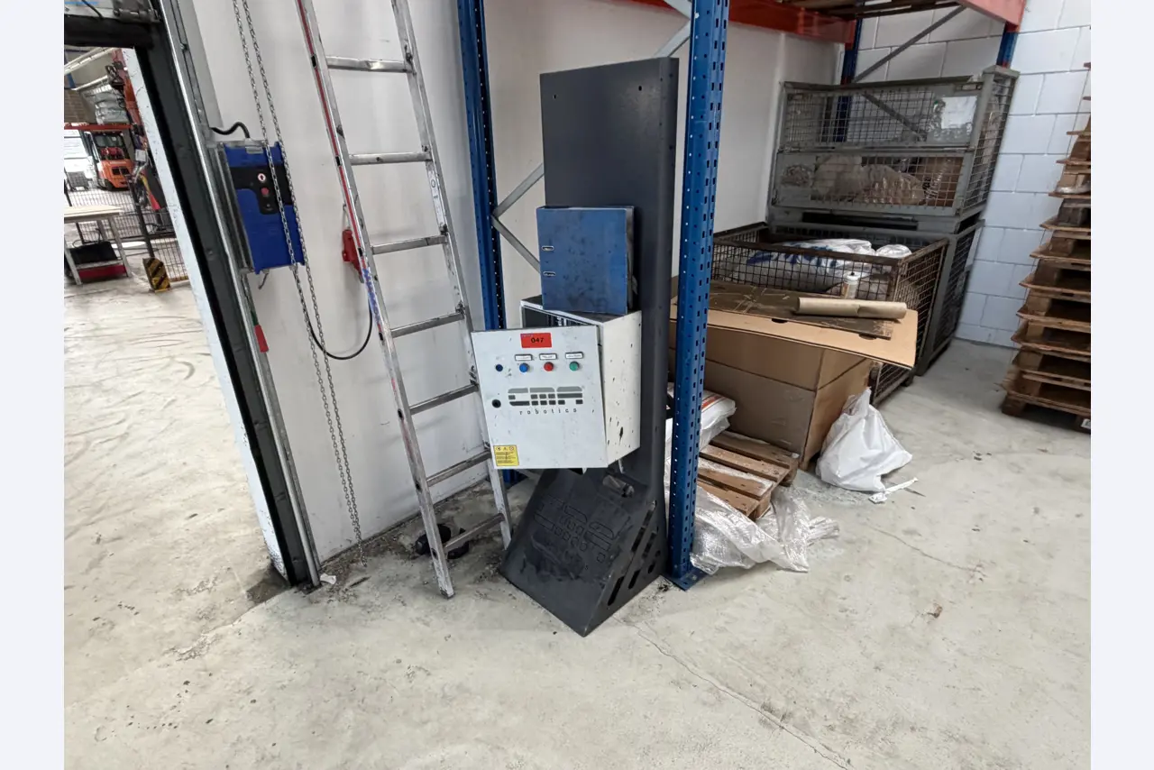 Operating equipment of a technical flocking company-1