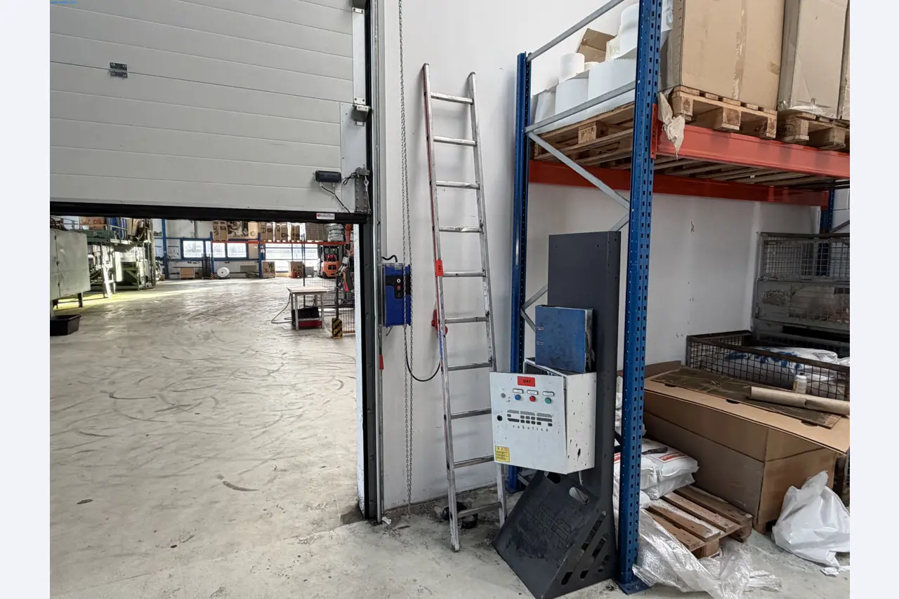 Operating equipment of a technical flocking company-1