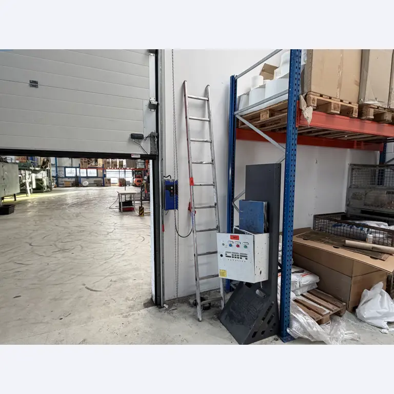 Operating equipment of a technical flocking company-1