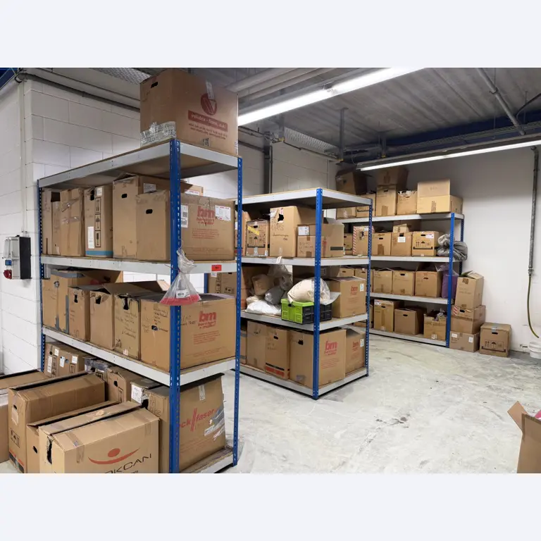 Operating equipment of a technical flocking company-1