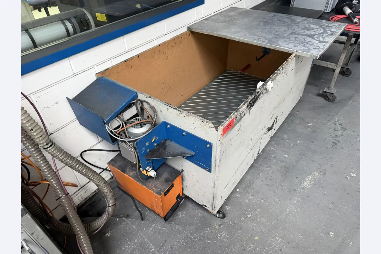 Operating equipment of a technical flocking company-2