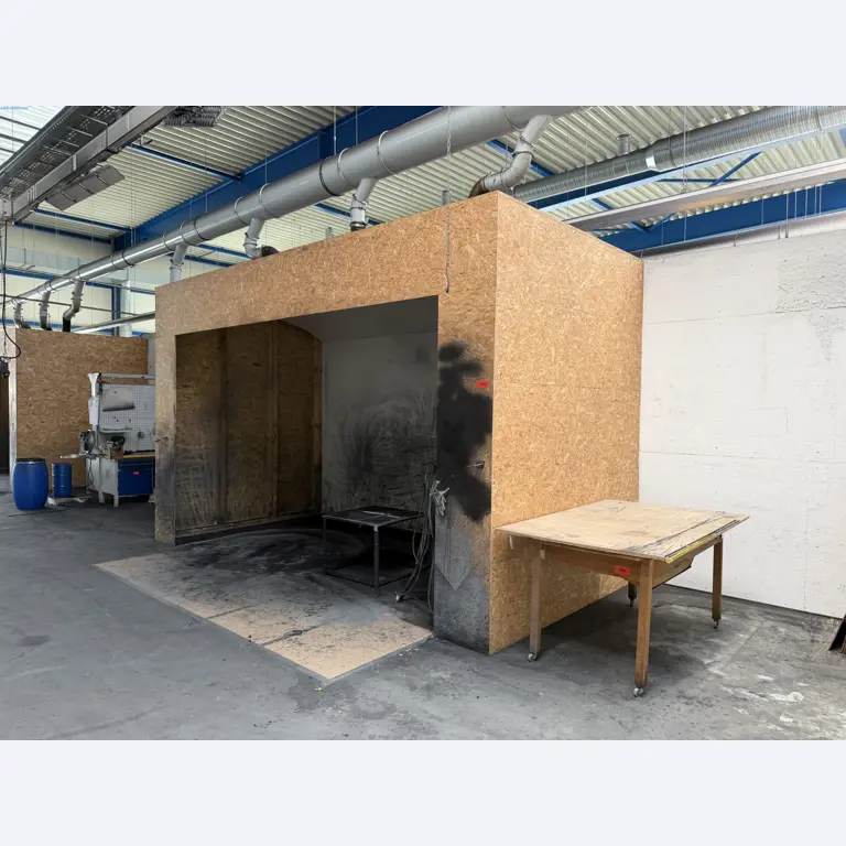 Operating equipment of a technical flocking company-5