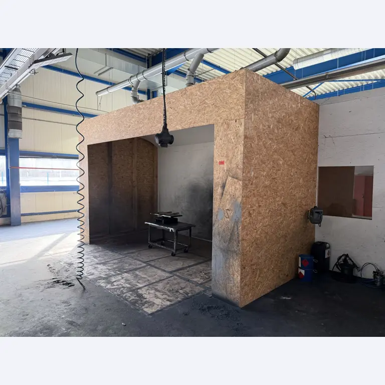 Operating equipment of a technical flocking company-6