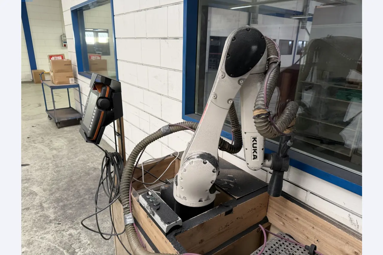 Operating equipment of a technical flocking company-1