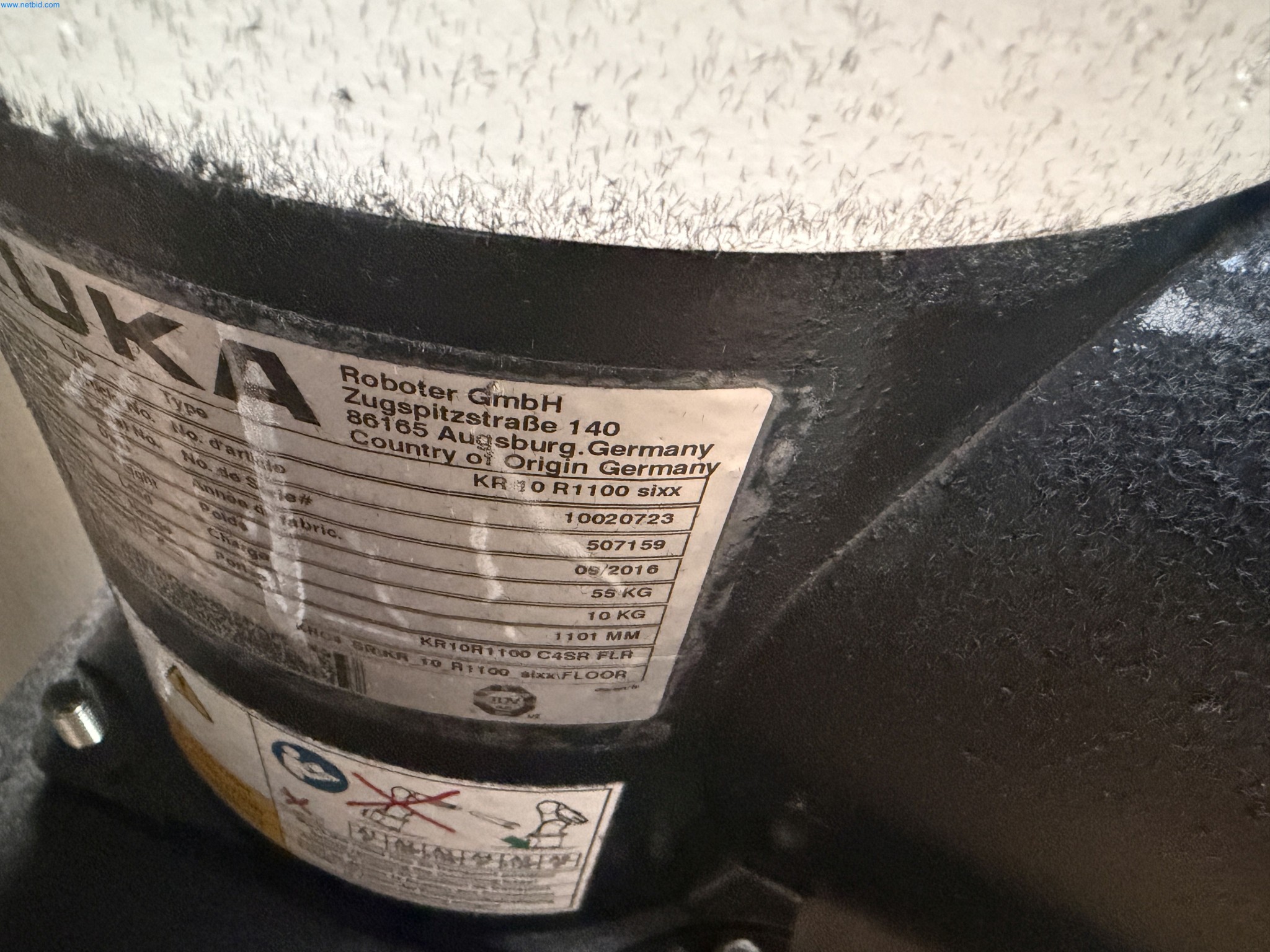 Operating equipment of a technical flocking company-4