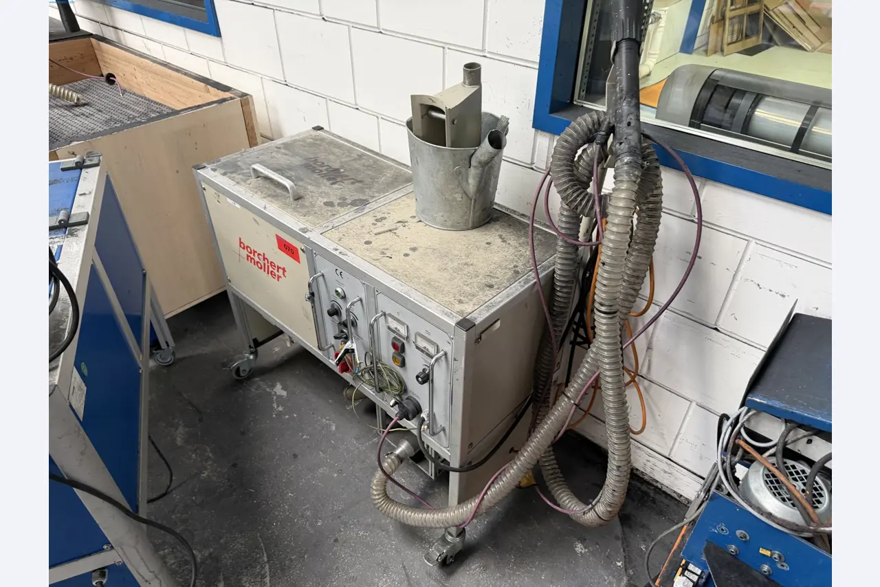 Operating equipment of a technical flocking company-1