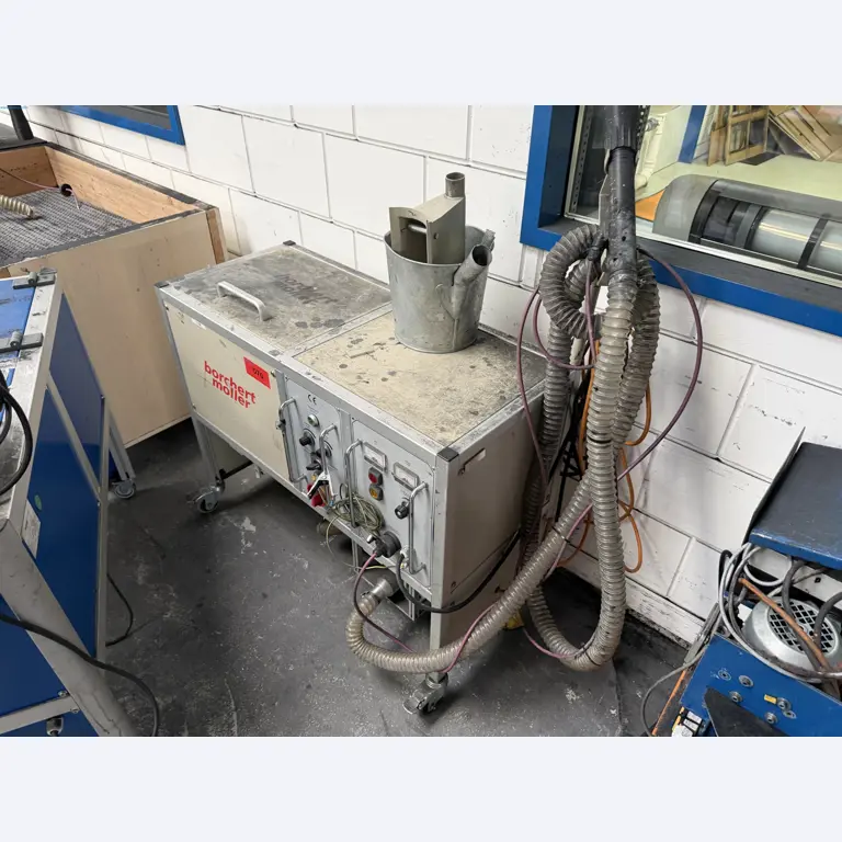 Operating equipment of a technical flocking company-1