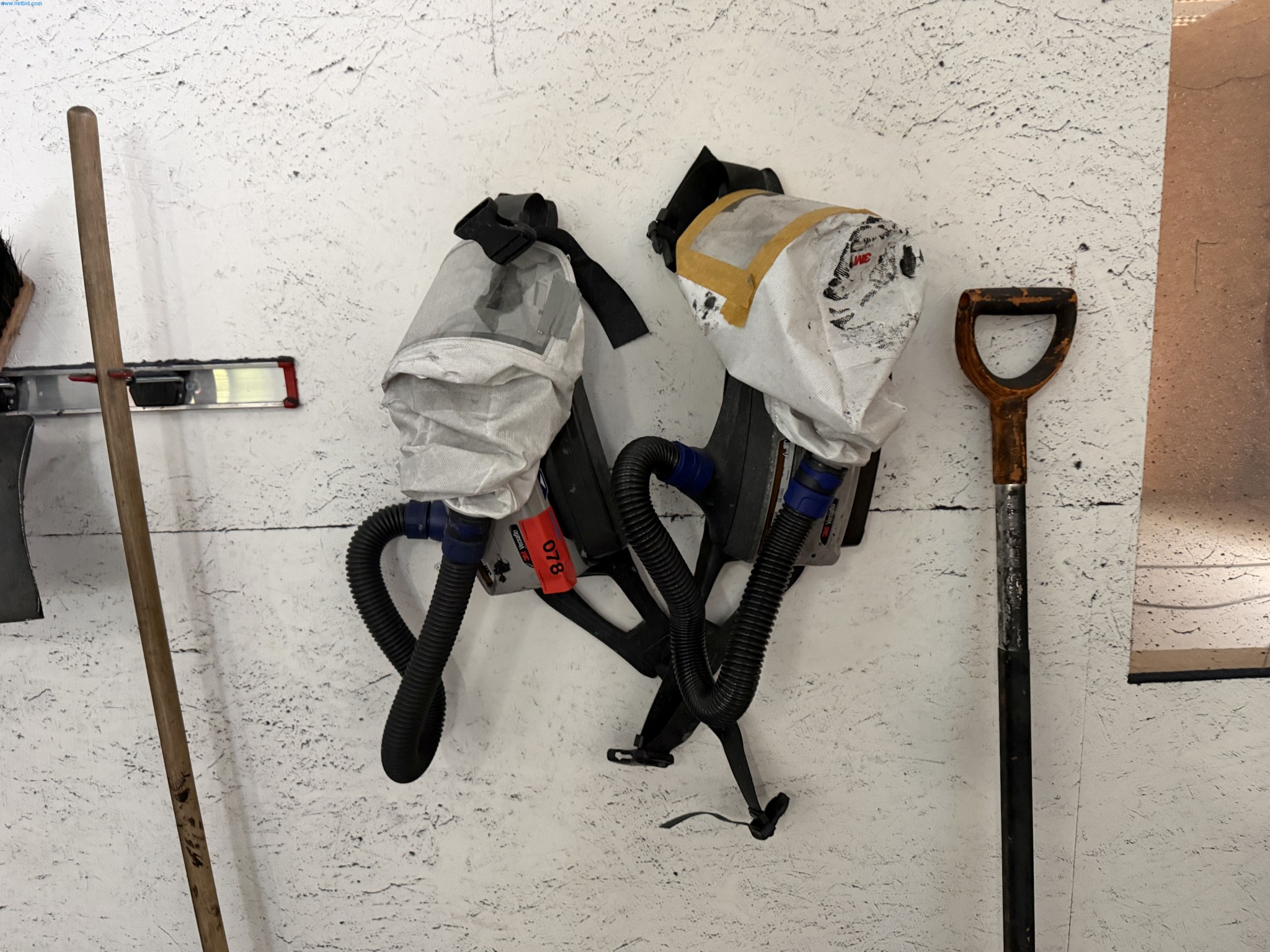 Operating equipment of a technical flocking company-1