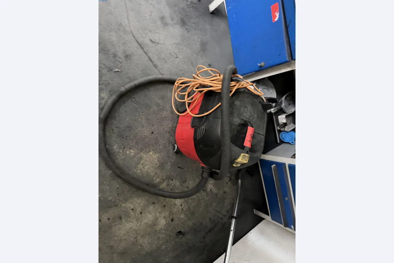 Operating equipment of a technical flocking company-1