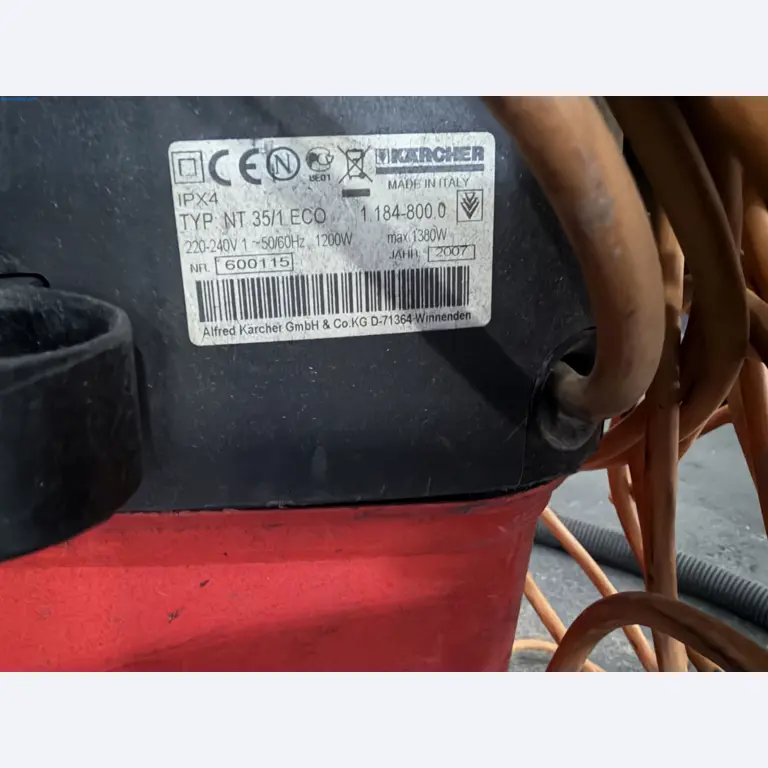 Operating equipment of a technical flocking company-2