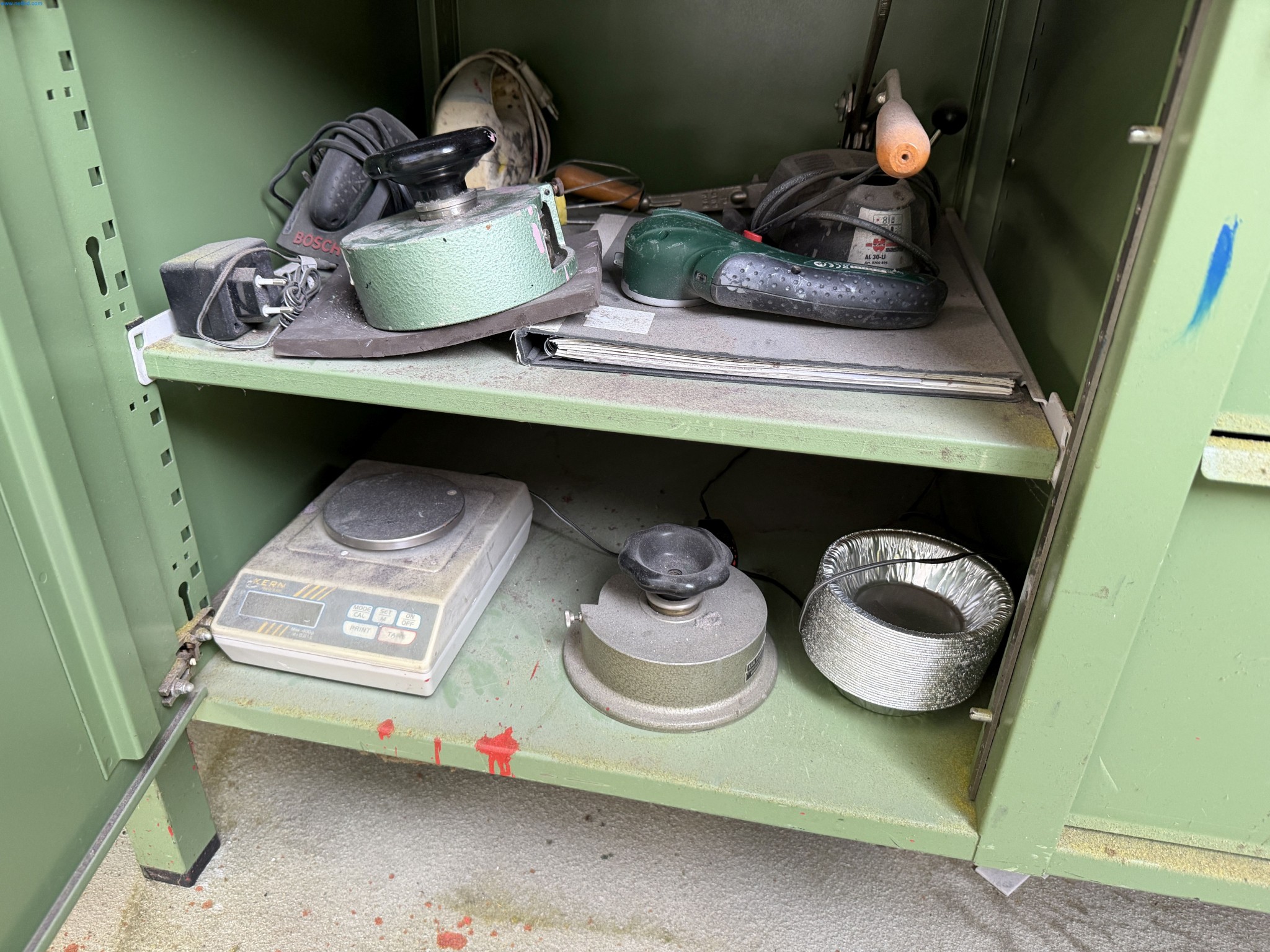 Operating equipment of a technical flocking company-3