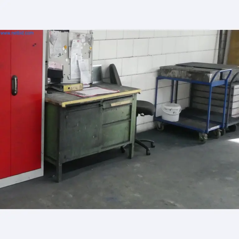 Operating equipment of a technical flocking company-1