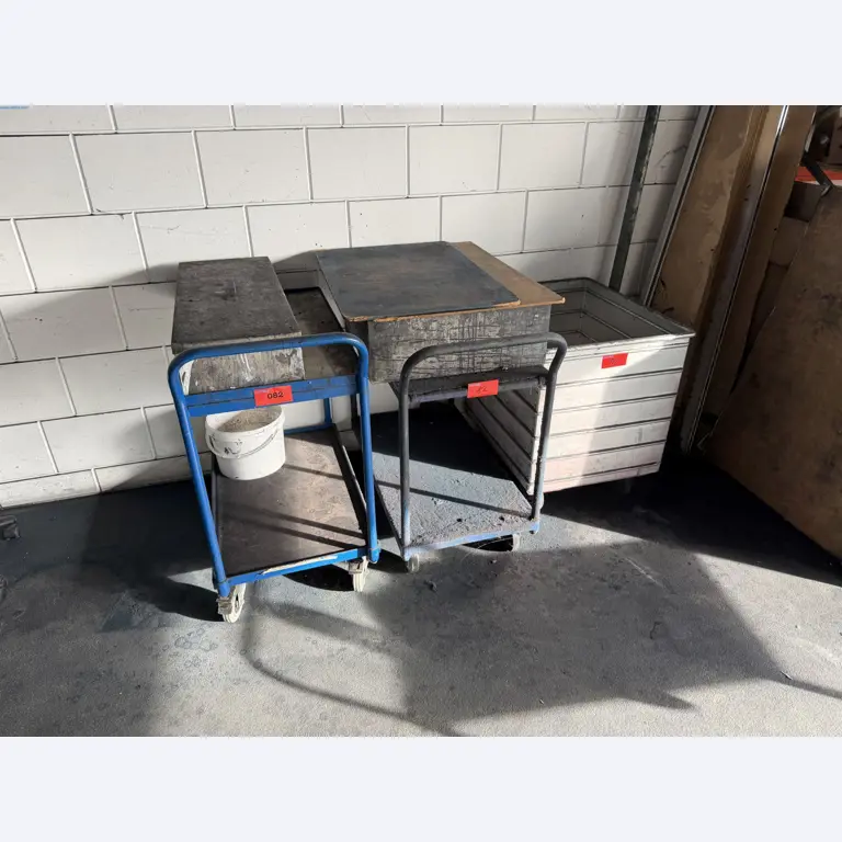 Operating equipment of a technical flocking company-1