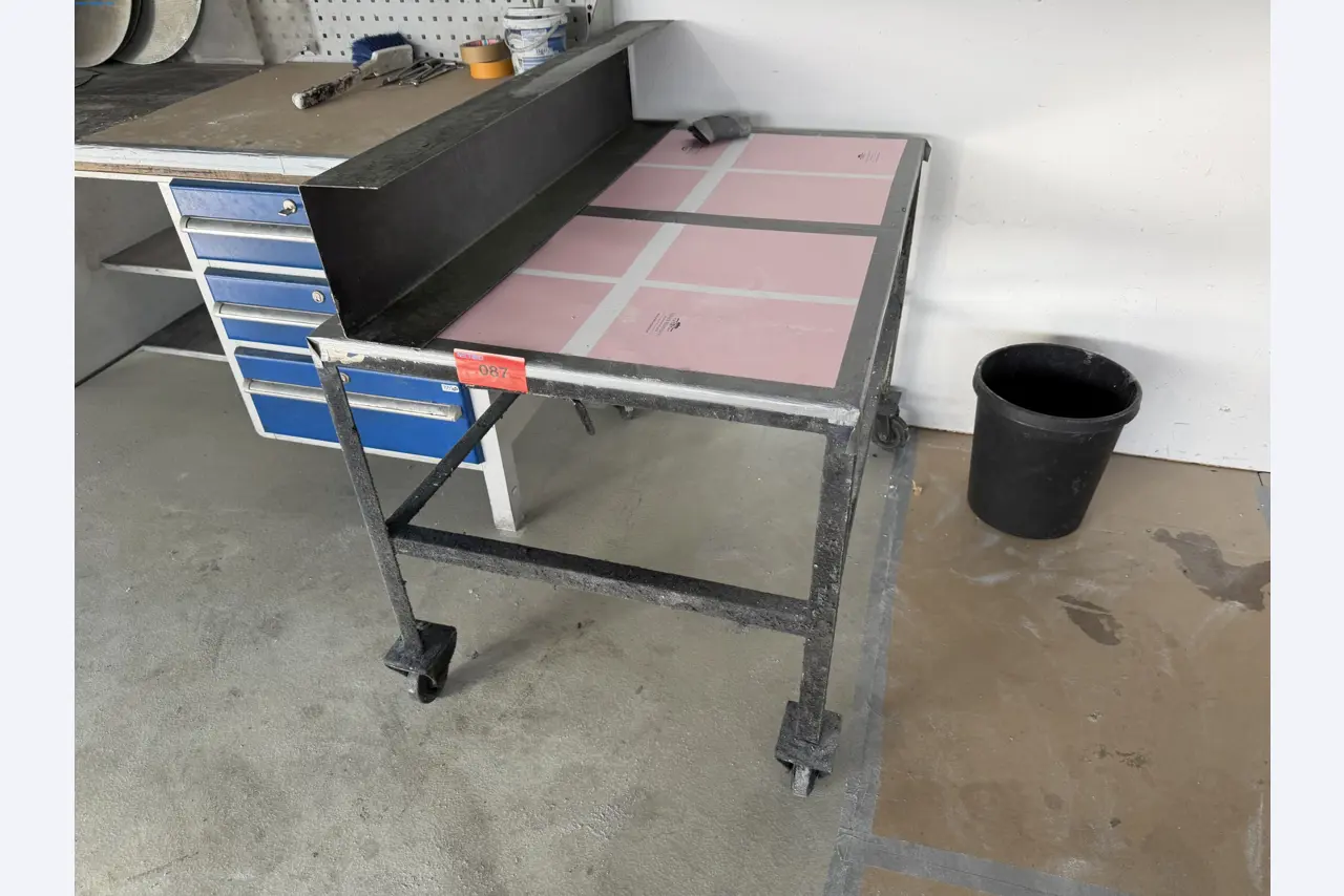 Operating equipment of a technical flocking company-1