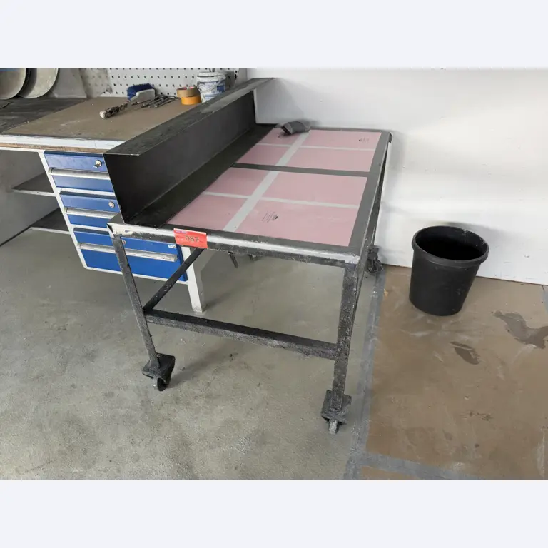 Operating equipment of a technical flocking company-1