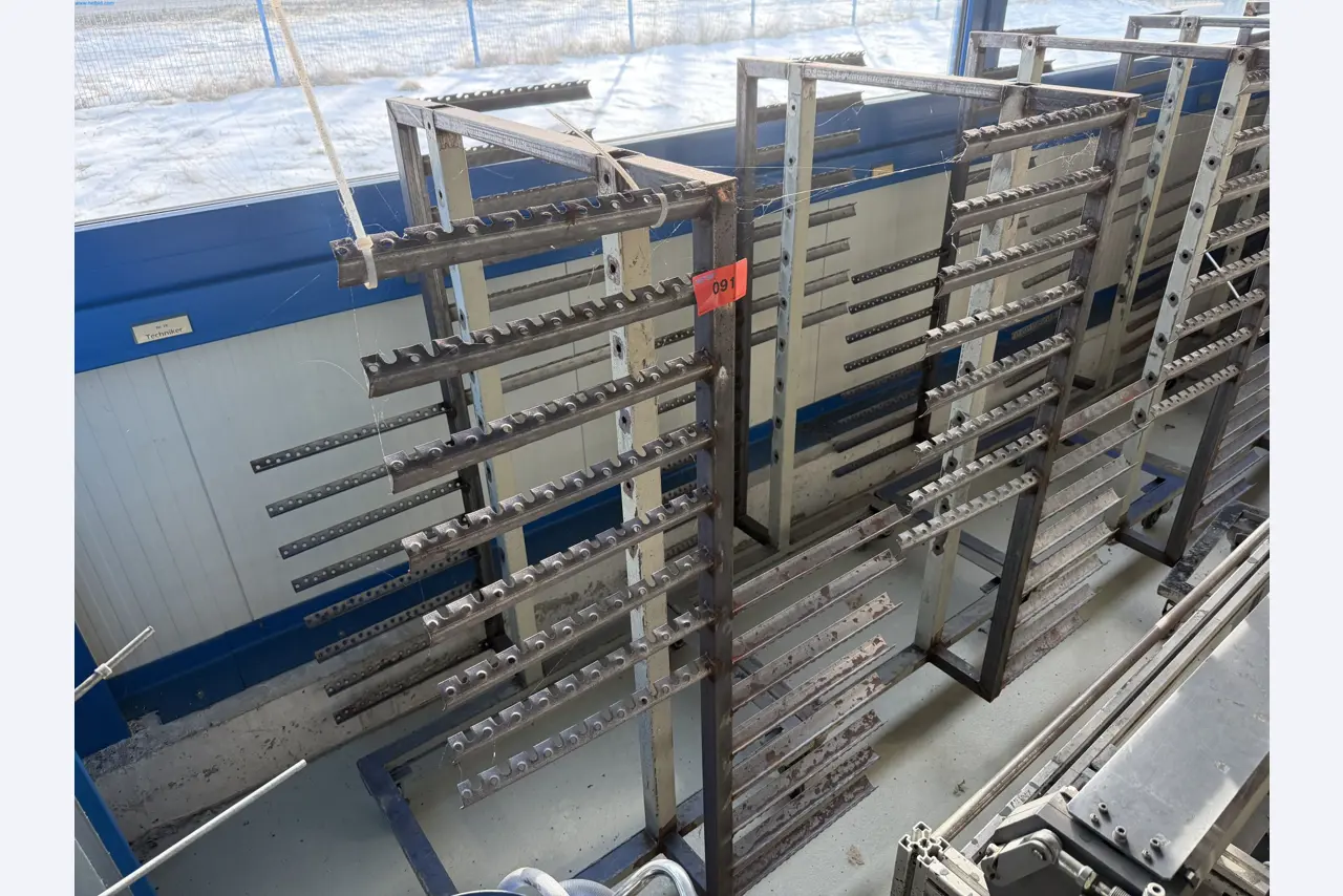 Operating equipment of a technical flocking company-2