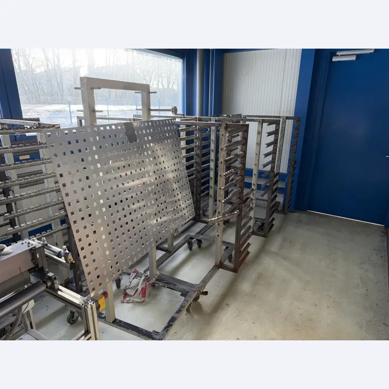 Operating equipment of a technical flocking company-3