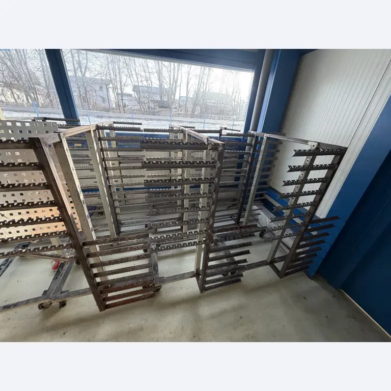 Operating equipment of a technical flocking company-4