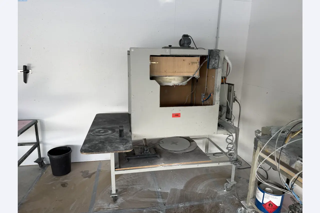 Operating equipment of a technical flocking company-1