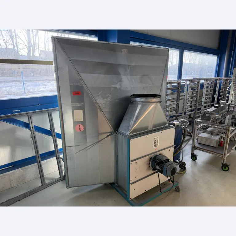 Operating equipment of a technical flocking company-1