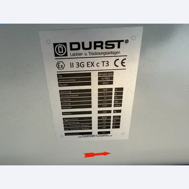 Operating equipment of a technical flocking company-2