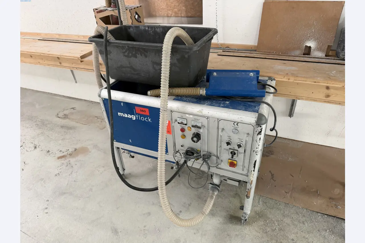 Operating equipment of a technical flocking company-1