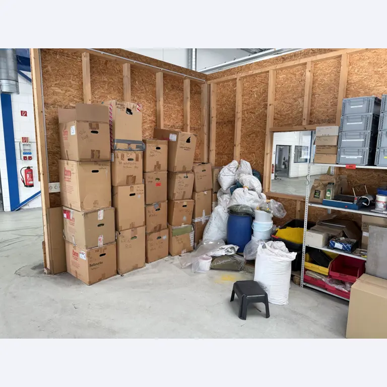 Operating equipment of a technical flocking company-2