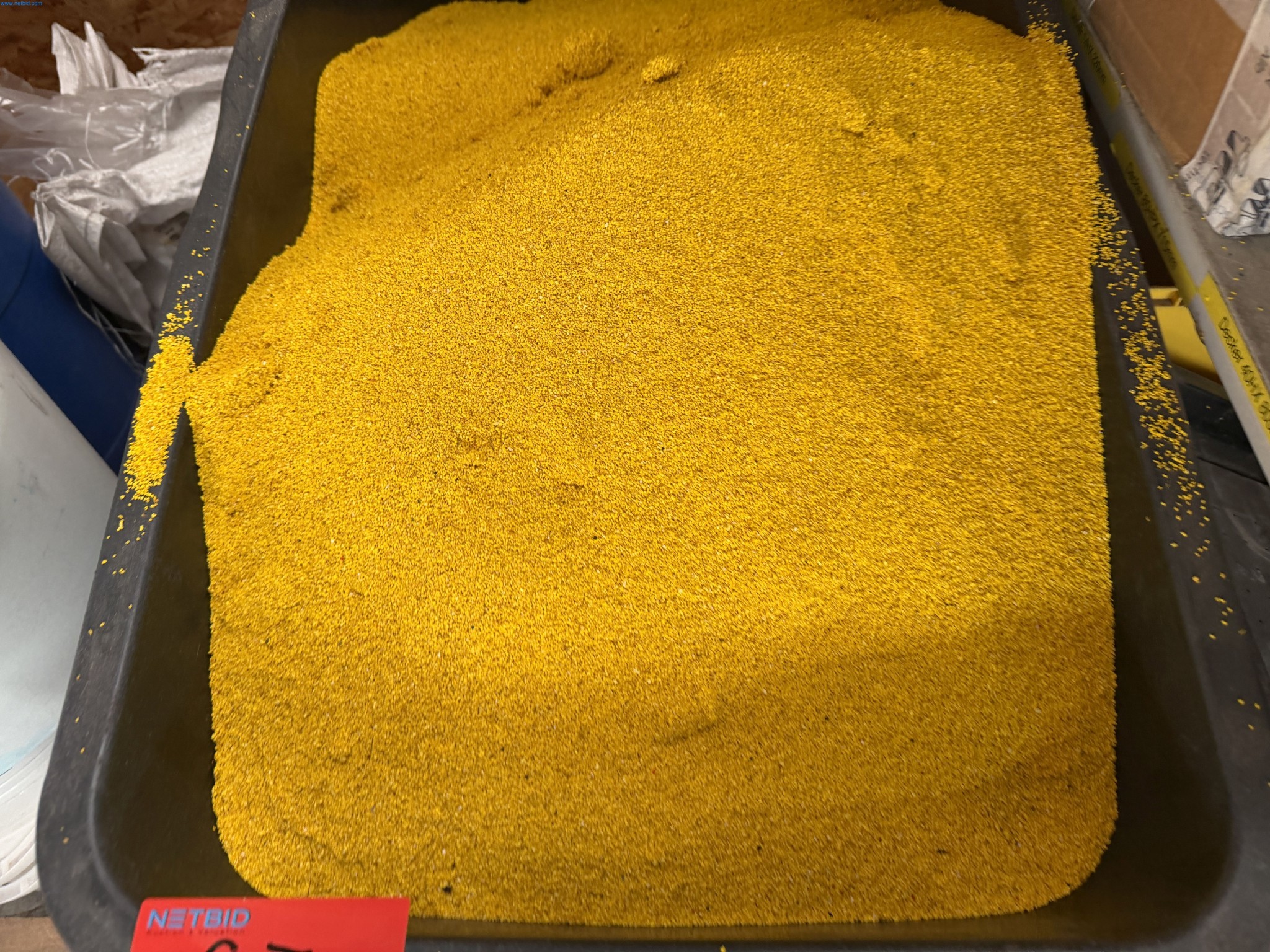 Operating equipment of a technical flocking company-3