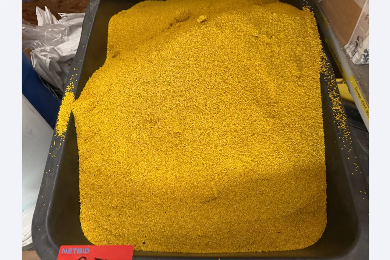 Operating equipment of a technical flocking company-3