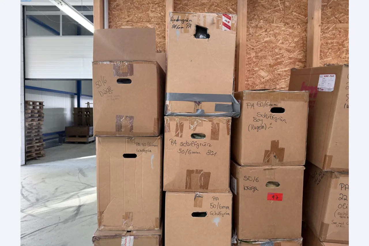 Operating equipment of a technical flocking company-5