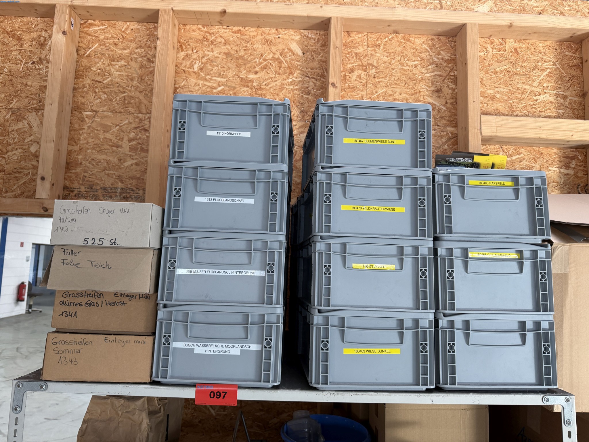 Operating equipment of a technical flocking company-6