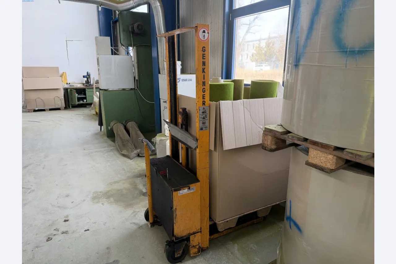 Operating equipment of a technical flocking company-2