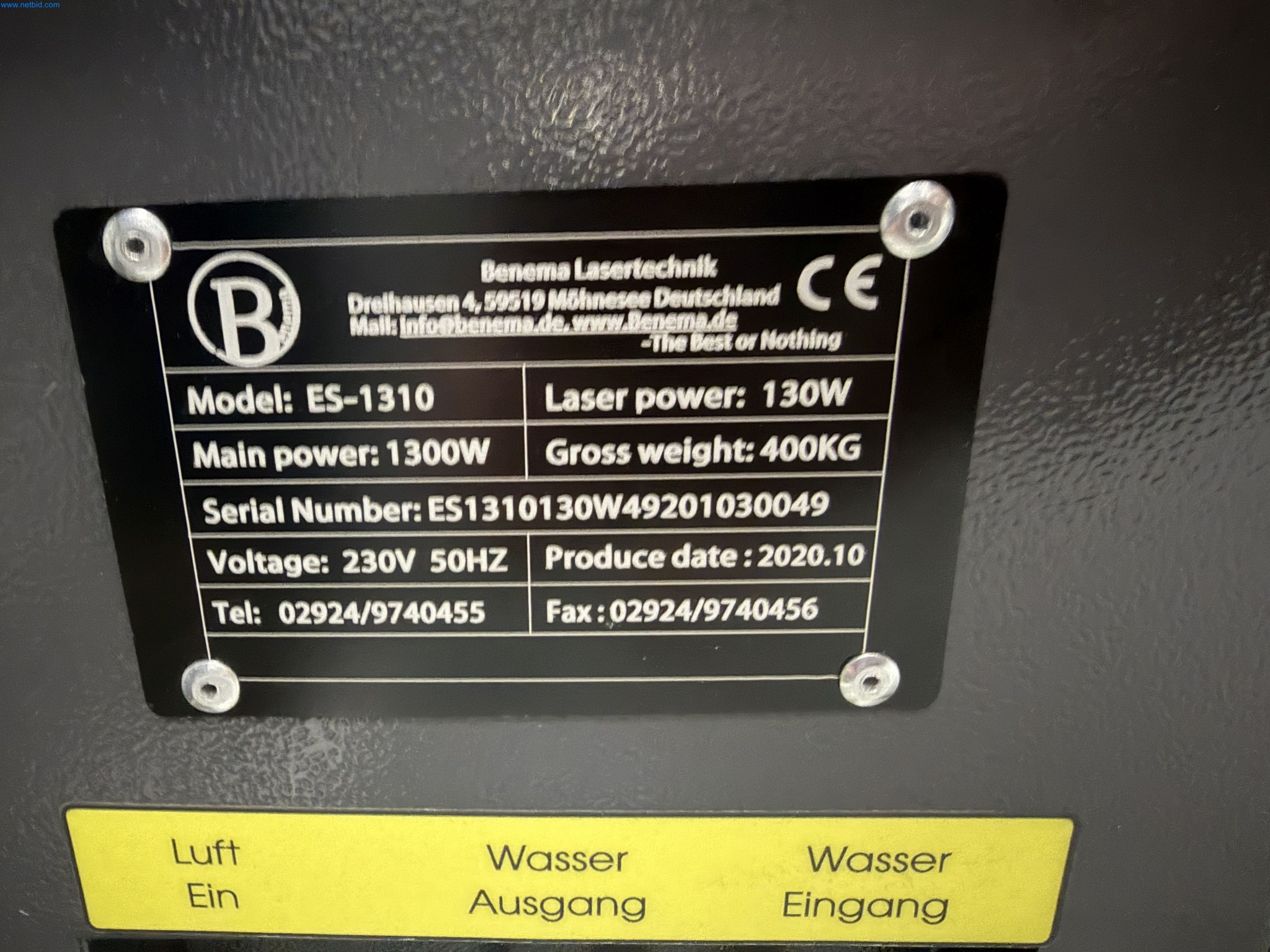 Operating equipment of a technical flocking company-2