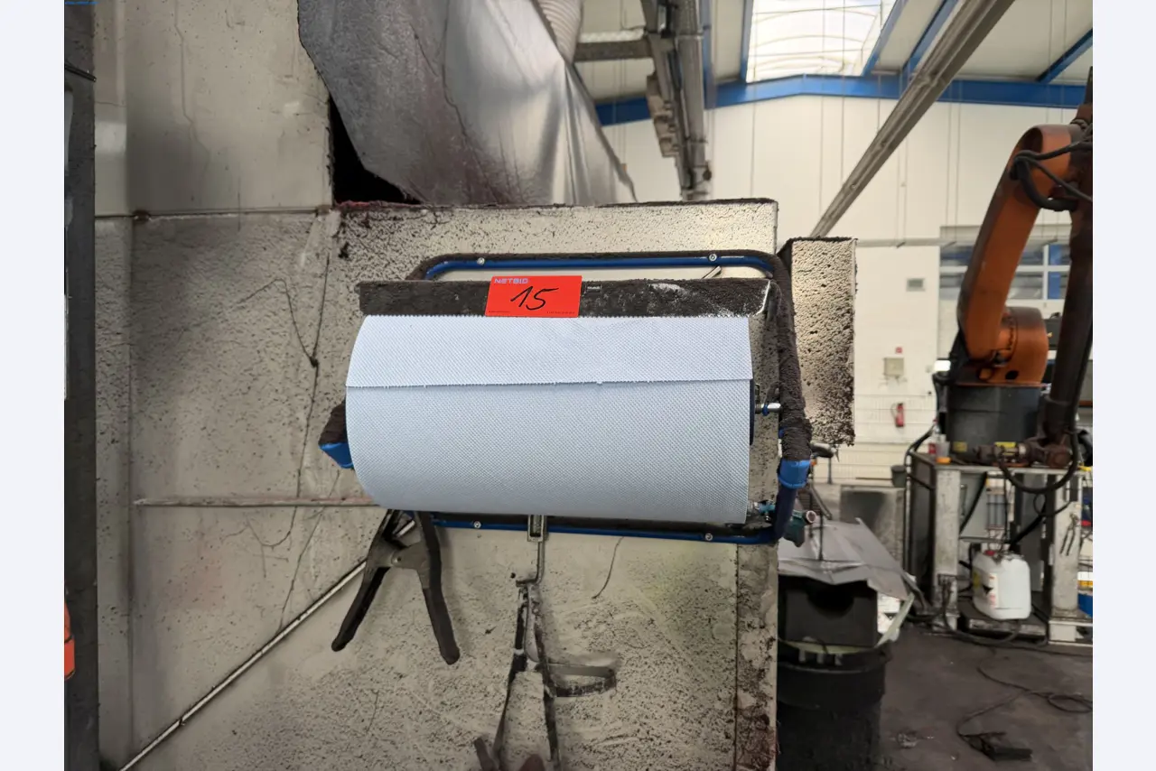 Operating equipment of a technical flocking company-2