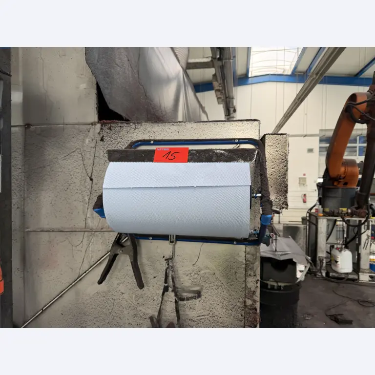 Operating equipment of a technical flocking company-2