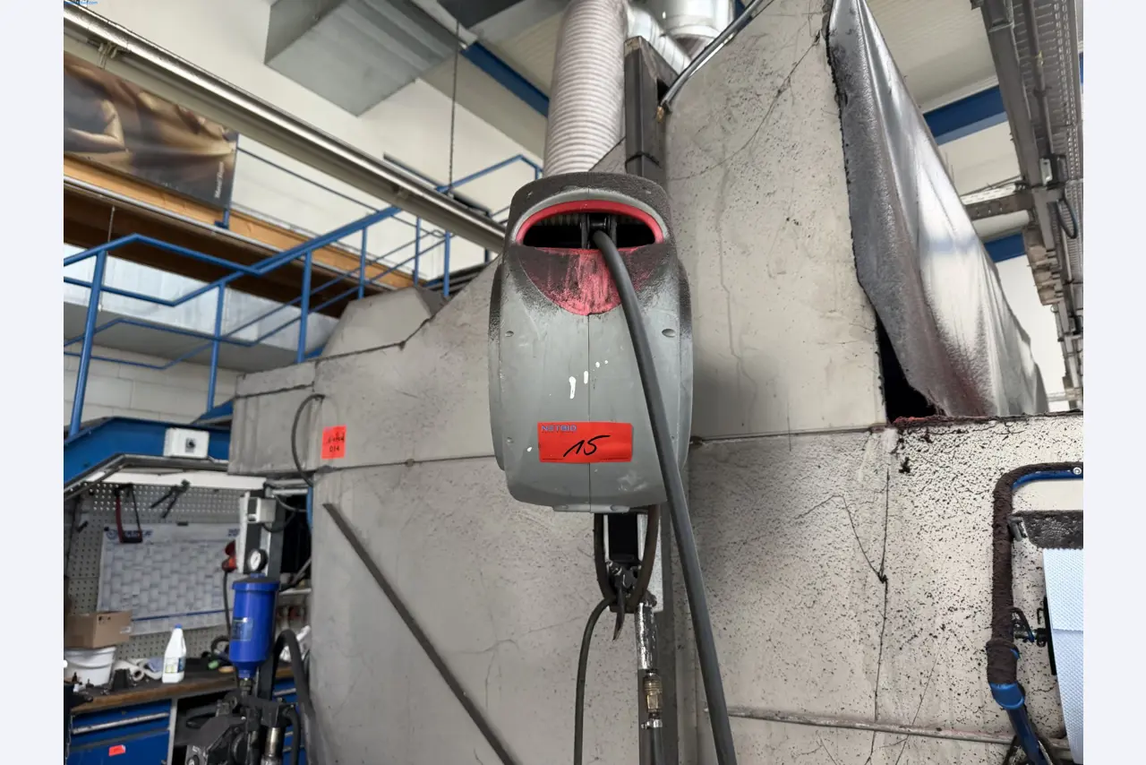 Operating equipment of a technical flocking company-3