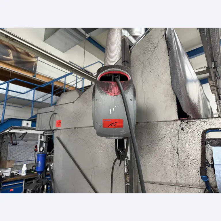 Operating equipment of a technical flocking company-3