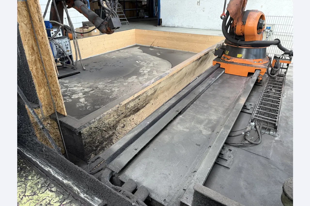 Operating equipment of a technical flocking company-4