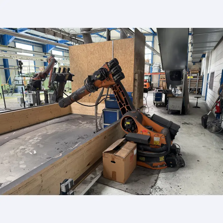 Operating equipment of a technical flocking company-1