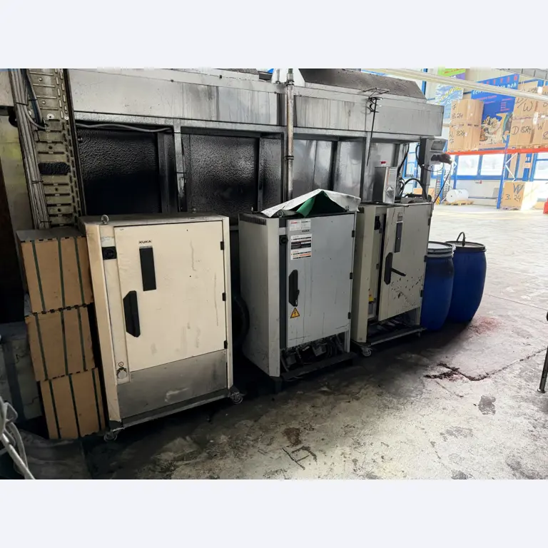 Operating equipment of a technical flocking company-3