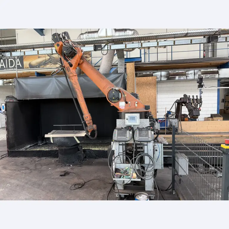 Operating equipment of a technical flocking company-1