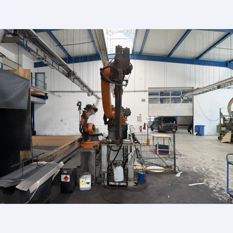 Operating equipment of a technical flocking company-4