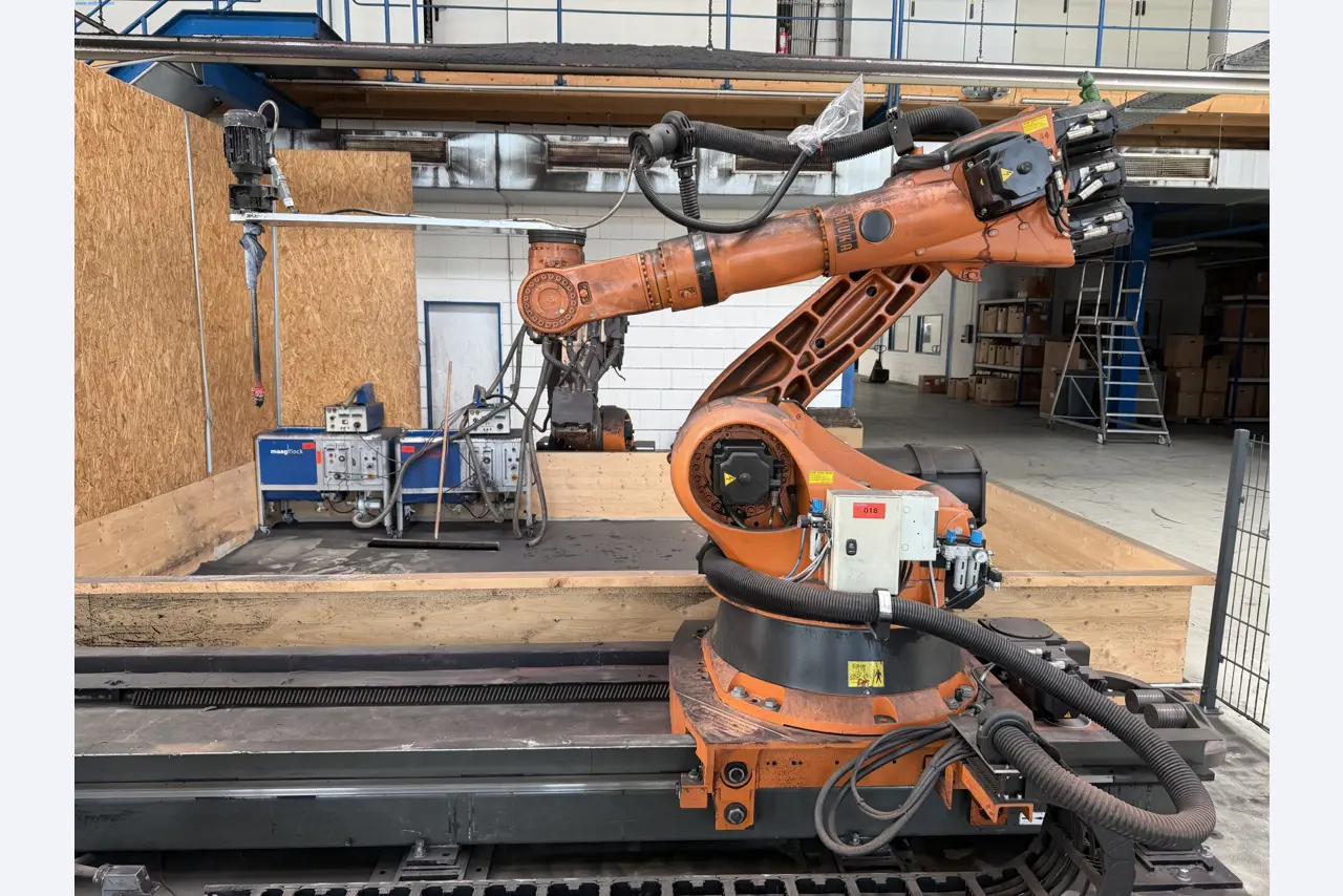 Operating equipment of a technical flocking company-1