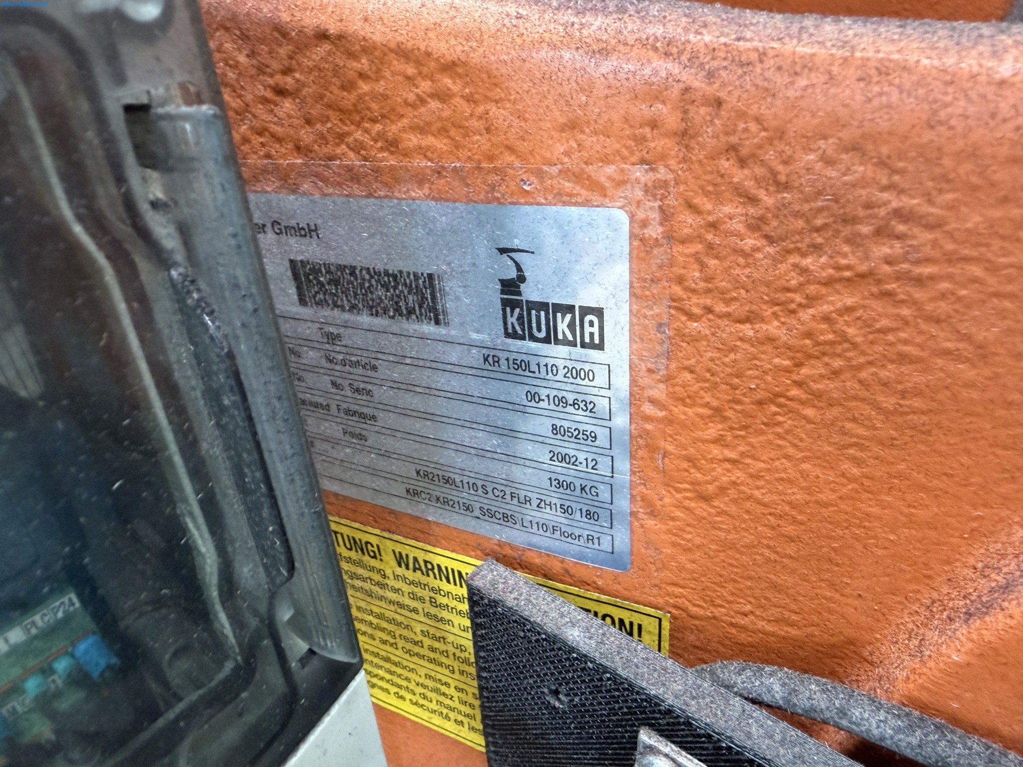 Operating equipment of a technical flocking company-2