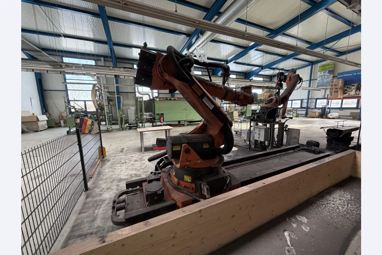 Operating equipment of a technical flocking company-4