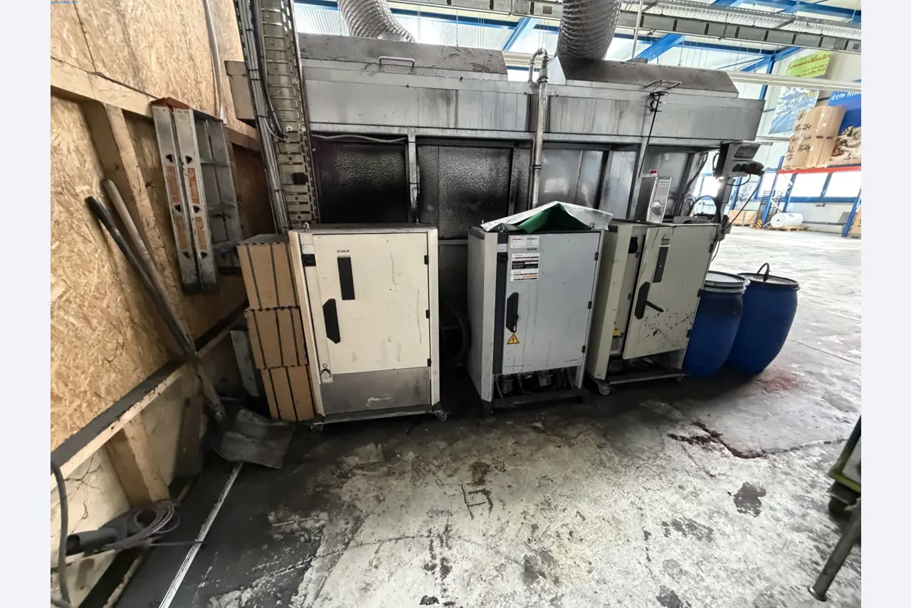 Operating equipment of a technical flocking company-5