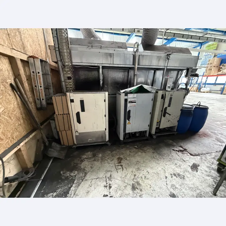 Operating equipment of a technical flocking company-5