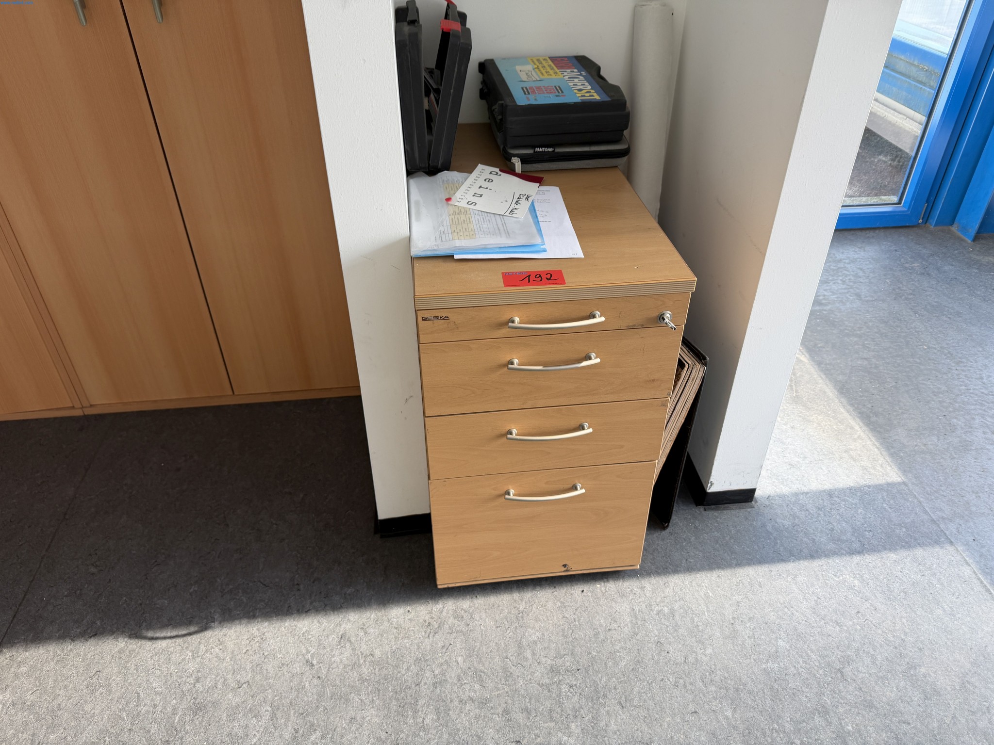 Operating equipment of a technical flocking company-2