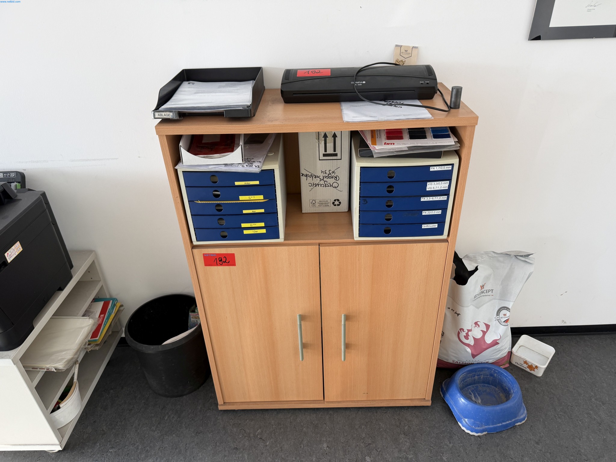 Operating equipment of a technical flocking company-5